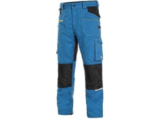 SPODNIE DO PASA CXS STRETCH NIEBIESKO-CZARNE ROZMIAR 54