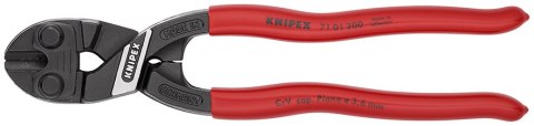 Czerwono czarne Szczypce Knipex CoBolt® 71 01 200