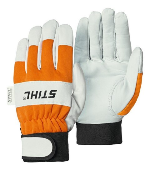 STIHL ADVANCE Ergo roz. L – rękawice ochronne ze skóry koziej | komfort, przyczepność, bezpieczeństwo