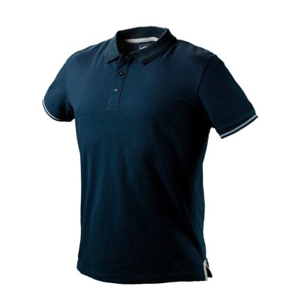 KOSZULKA POLO DENIM ROZMIAR XXL , GRANATOWA