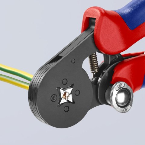 Ergonomiczne rękojeści wielokomponentowe KNIPEX 97 53 04 – komfort i pewny chwyt.