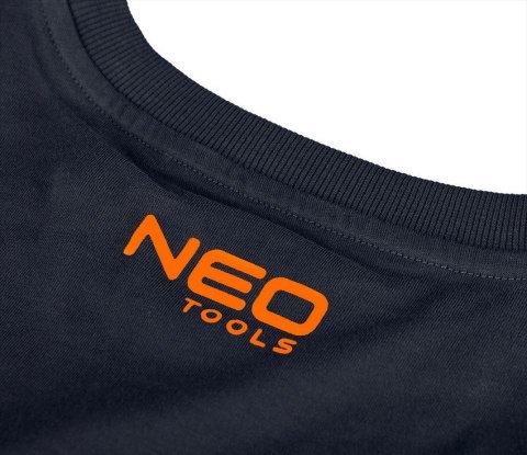 Wysoka jakość nadruku w modelu NEO TOOLS 81-642-XXL sprawia, że grafika nie blaknie nawet po wielu praniach.