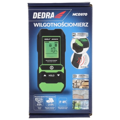 WILGOTNOŚCIOMIERZ DO DREWNA I BETONU