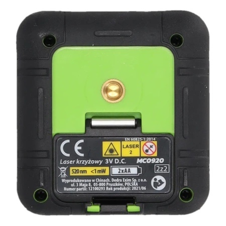 ZESTAW LASER KRZYŻOWY GREEN + DALMIERZ 40M