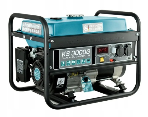 AGREGAT BENZYNOWY 1F 3 KW BENZYNA / LPG