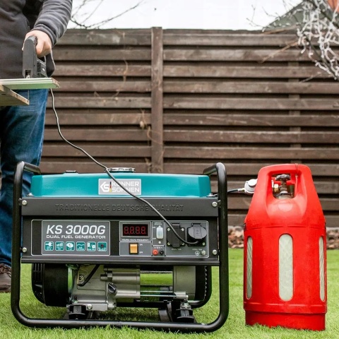 AGREGAT BENZYNOWY 1F 3 KW BENZYNA / LPG