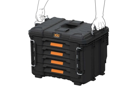 SKRZYNKA NARZĘDZIOWA KETER ROC PRO GEAR 2.0 - 4 SZUFLADY