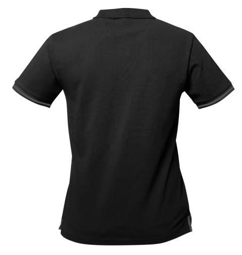KOSZULKA POLO DENIM MĘSKA CZARNA ROZMIAR XXL