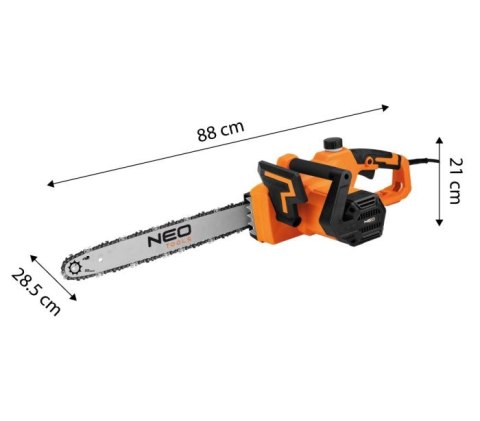 prędkość łańcucha 11,6 m/s, automatyczne smarowanie