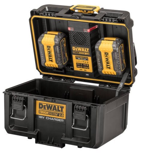Ładująca skrzynia narzędziowa DEWALT TOUGHSYSTEM 2.0 DWST83471-QW – 2 × 4A, 360 W