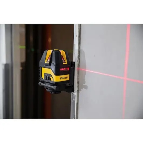 Laser krzyżowy STANLEY® Multi-Line 4V1H czerwony STHT77514-1 – IP54, 10 m/50 m