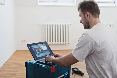 Kamera Bosch GTC 400 C 601083101 w zestawie z etui L-BOXX