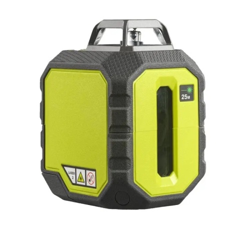 Laser płaszczyznowy RYOBI 360° z automatycznym samopoziomowaniem.