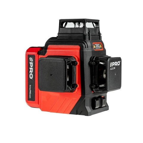 Laser wieloliniowy AQ3DR RED PLUS 3×360° PRO PRO-L1204