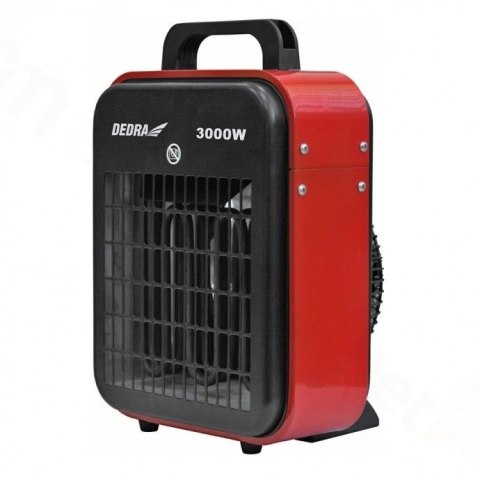 Nagrzewnica elektryczna z termostatem Dedra DED9921B – 3kW, 3 tryby, 40 m²