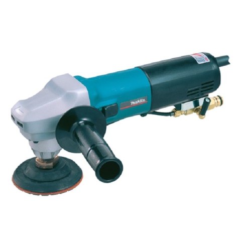 Szlifierko-polerka do kamienia Makita PW5000C o mocy 900 W i średnicy 100 mm.