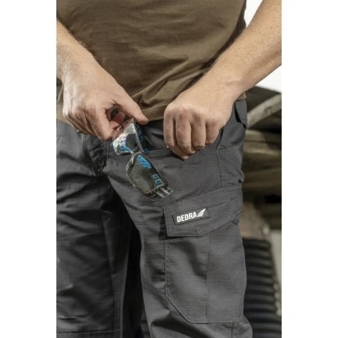 SPODNIE ROBOCZE BOJÓWKI MĘSKIE RIPSTOP 220G/M2 ROZM. XL/56