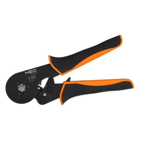 Szczypce do zaciskania tulejek NEO TOOLS 01-548 – 0.1–16 mm², 6 kamieni, 1000V