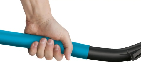 Kompozytowy trzonek z włóknem szklanym zapewnia trwałość i lekkość.