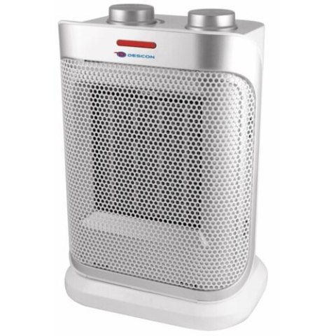Termowentylator ceramiczny Descon DA-T184CS – 1500 W, oscylacja, grzałka PTC, termostat