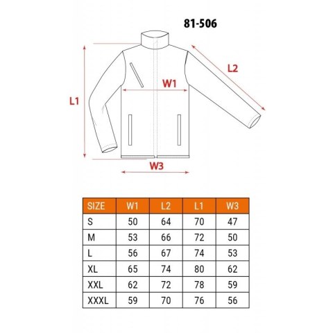 BLUZA POLAROWA PREMIUM, WZMOCNIENIA Z CORDURY, ROZMIAR L BLUZA POLAROWA PREMIUM, WZMOCNIENIA Z CORDURY, ROZMIAR L