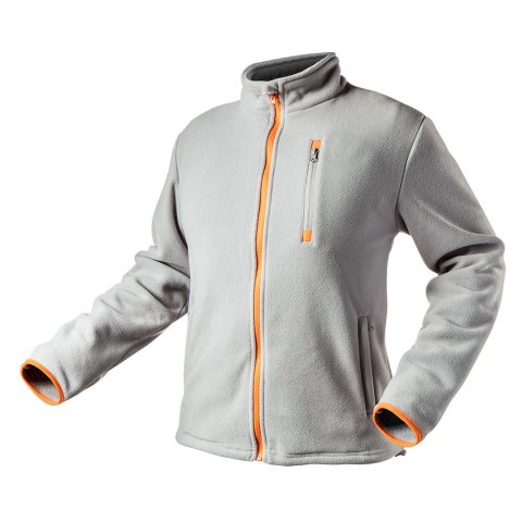 Bluza polarowa NEO TOOLS 81-501-L w kolorze szarym.