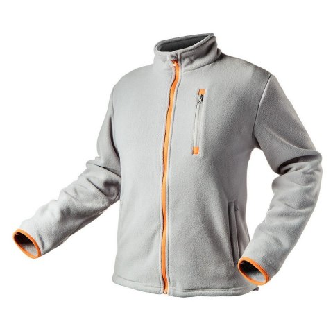 Bluza polarowa NEO TOOLS 81-501-M w kolorze szarym.