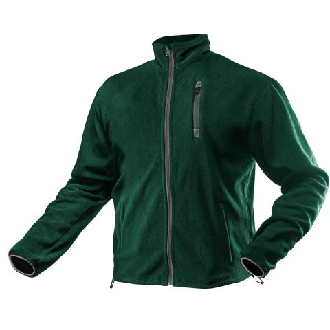 Bluza polarowa NEO TOOLS 81-504-L w kolorze zielonym.