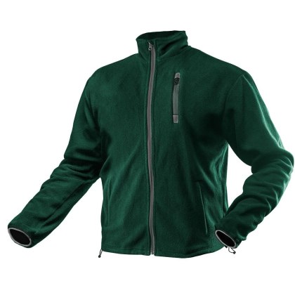 BLUZA POLAROWA ZIELONA , ROZMIAR S