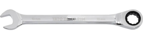 Klucz płasko-oczkowy YATO YT-0194 z grzechotką 13 mm.