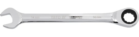 Klucz płasko-oczkowy YATO YT-0195 z grzechotką 104mm.