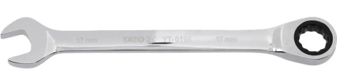 Klucz płasko-oczkowy YATO YT-0202 z grzechotką 24 mm.