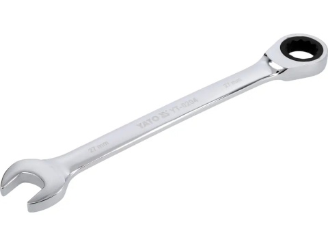 Profesjonalny klucz YATO wykonany ze stali CrV 6140.