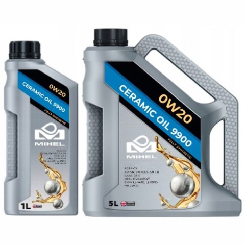Mihel Ceramic Oil 9900 redukuje tarcie i wydłuża żywotność jednostki napędowej.