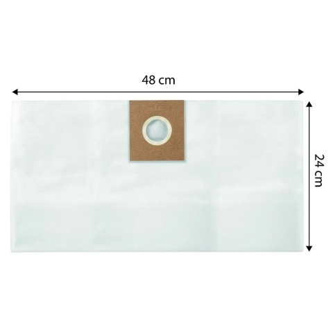 Worki GRAPHITE 58GE124-145 to niezawodne akcesoria dla profesjonalnych zastosowań wymiar zewnętrzny 480 × 240 mm, otwór Ø 45 mm.