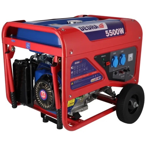 Model DEGB6500K wyposażony w silnik 389 cm³ o mocy 8.2 kW.