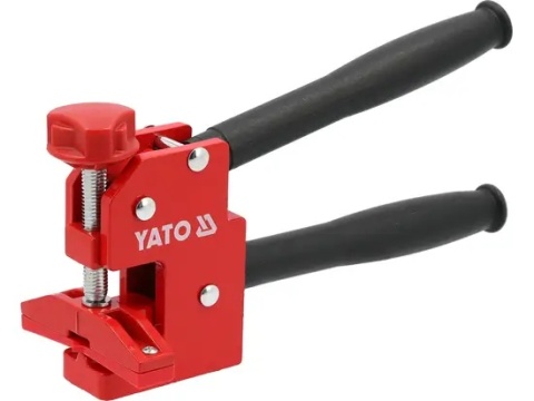 Łamacz do płytek ceramicznych YATO YT-37167 z aluminiowym korpusem.