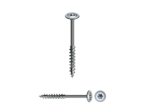 Wkręty ciesielskie SPAX z końcówką 4CUT do szybkiego i bezpiecznego montażu.