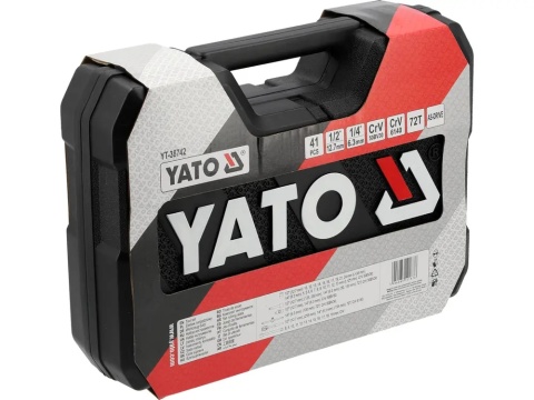 Ta walizka to Zestaw YATO YT-38742 idealny dla mechaników i majsterkowiczów.