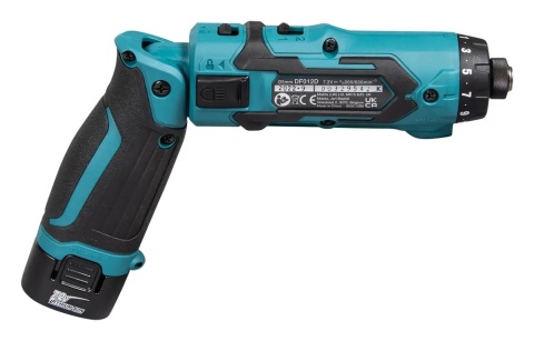 Makita DF012D – profesjonalna wkrętarka o momencie 5,6 Nm.