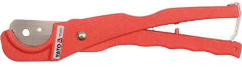 Narzędzie hydrauliczne do cięcia rur tworzywowych.