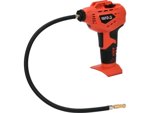 YT-82895 charakteryzuje się zakresem pomiaru 1,04 / 10,4 / 150 MPa/bar/PSI i cichą pracą 77 dB(A).