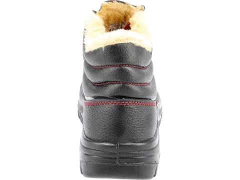 Cholewka ze skóry naturalnej i futerko wewnątrz gwarantują trwałość i ciepło.