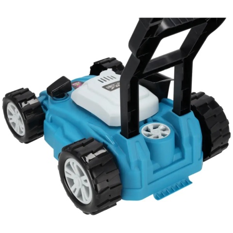 Lekka konstrukcja kosiarki Dedra M315.021 idealna dla dzieci powyżej 3 lat.