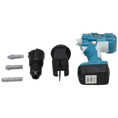 Wkrętarko-piła Model M315.003 Dedra Kids rozwija kreatywność i zdolności manualne najmłodszych majsterkowiczów.