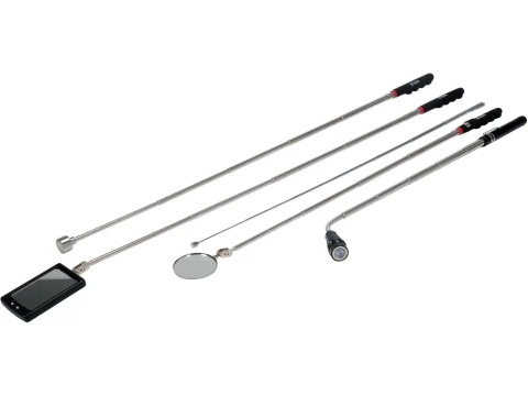 Ergonomiczne uchwyty PVC zapewniają wygodę pracy.