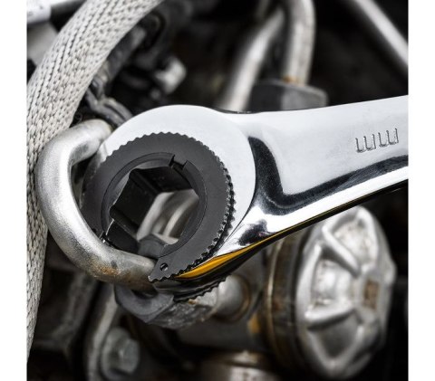 KLUCZ PŁASKO-OCZKOWY, ROZCIĘTY, Z GRZECHOTKĄ, 8MM