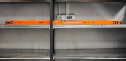 POZIOMICA ALUMINIOWA S300 3 LIBELLE 150CM.