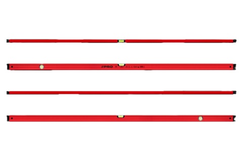 Waserwaga 180 cm - widok z czterech stron poziomicy