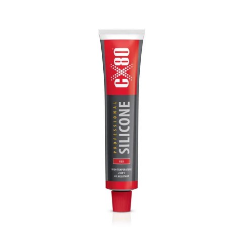 SILIKON PROFESSIONAL CZERWONY 80ML + APLIKATOR